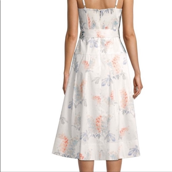 Rebecca Taylor Hydrangea Bow Dress - Picture 4 of 11